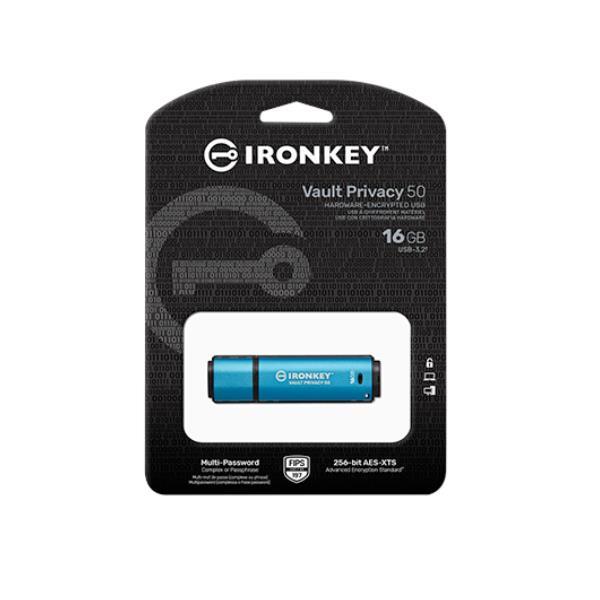 Kingston IronKey Vault Privacy 50 Series - Chiavetta …